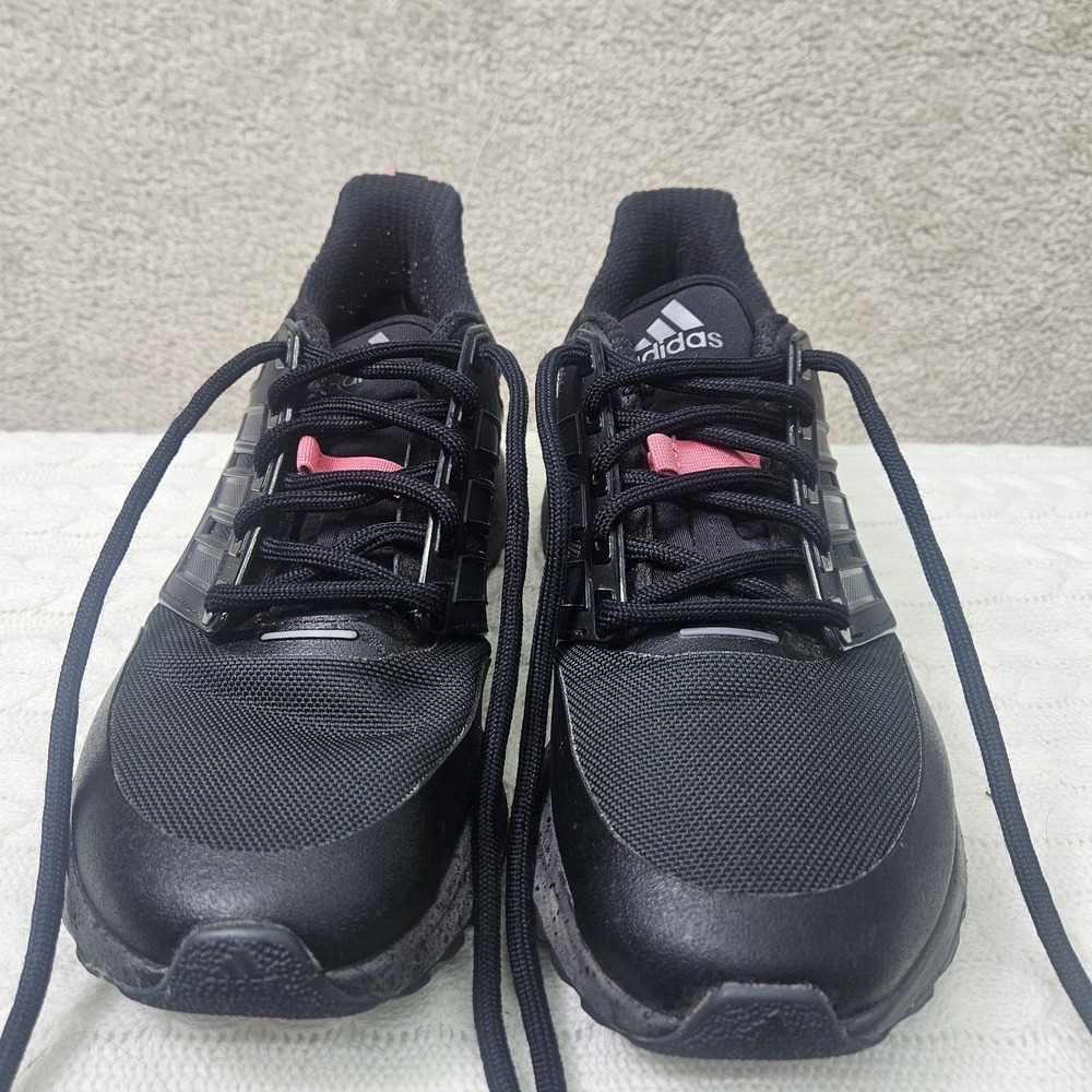 Adidas EQ21 Run COLD.RDY Women's Size 10 Black Pink Running Shoes H00499 - Picture 3 of 9